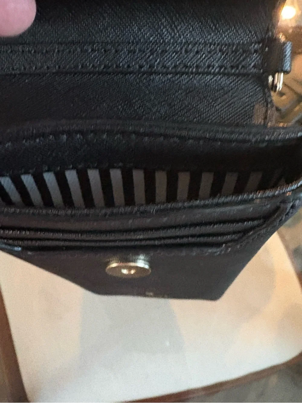 ♠️♠️KATE SPADE NEW YORK CAT NORTH SOUTH BLACK SAFFIANO LEATHER CROSSBODY BAG!